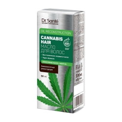 Aliejus plaukams "Cannabis Hair" 100% natūralus 50 ml "Dr. Sante"