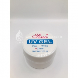 Gelis nagų priauginimui "UV GEL" (skaidrus) "Sina"