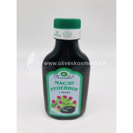 Varnalėšų aliejus su mumio 100 ml "Mirrolla"