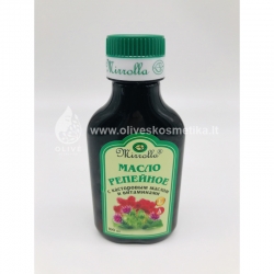 Varnalėšų aliejus su ricinos aliejumi ir vitaminais 100 ml "Mirrolla"