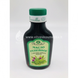 Varnalėšų aliejus su arbatmedžių aliejumi 100 ml "Mirrolla"