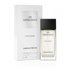 Tualetinis vanduo moterims "Impressive 3D" 100 ml "Gordano Parfums"