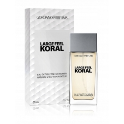 Tualetinis vanduo moterims "Large Feel Koral" 100 ml "Gordano Parfums"