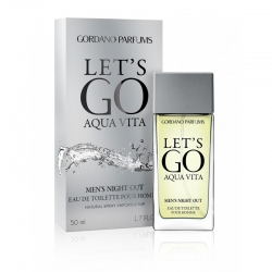 Tualetinis vanduo vyrams "Let's Go Aqua Vita" 100 ml "Gordano Parfums"