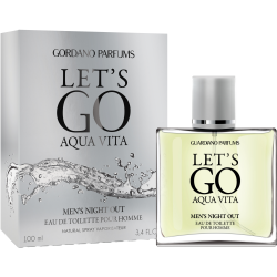 Tualetinis vanduo vyrams "Let's Go Aqua Vita" 100 ml "Gordano Parfums"