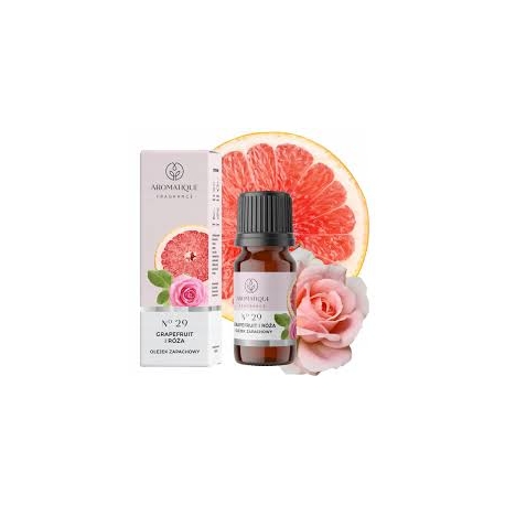 Greipfruto ir rožės kvapusis aliejus 12 ml "Aromatique"