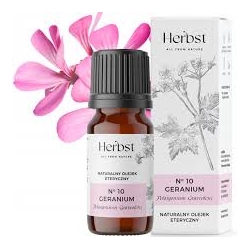 Pelargonijų eterinis aliejus 10 ml "Aromatique"