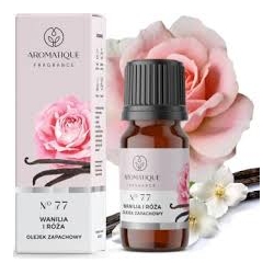 Vanilės ir rožės kvapnusis aliejus 12 ml "Aromatique"