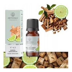 Sandalo ir bergamotės kvapusis aliejus 12 ml "Aromatique"Nr.63