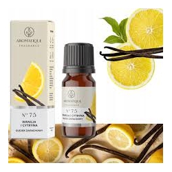 Vanilės ir citrinos kvapusis aliejus 12 ml "Aromatique"Nr.75
