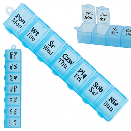 Vaistų ,papildų dėžutė 7 dienų