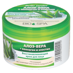 Atkuriamasis veido kremas su alavijų ekstraktu 200 ml "Belle Jardin"