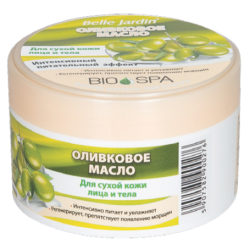 Maitinamasis veido ir kūno kremas su alyvuogių aliejumi 200 ml "Belle Jardin"