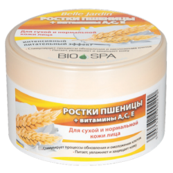 Maitinamasis veido kremas su kviečiais 200 ml "Belle Jardin"
