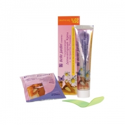 Depiliacinis kremas su ramunėlių ekstraktu 125 ml "Belle Jardin"