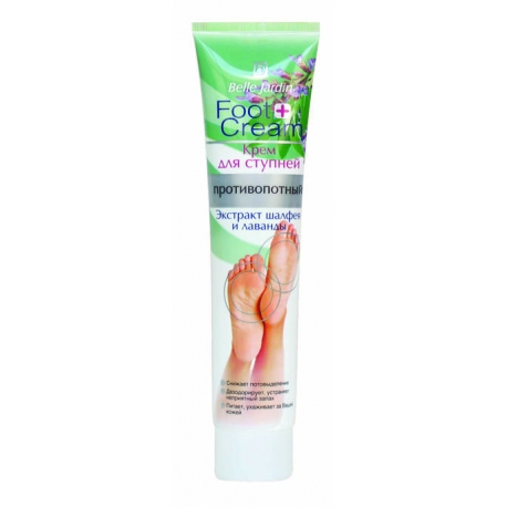 Kojų kremas nuo prakaito 125 ml "Belle Jardin"