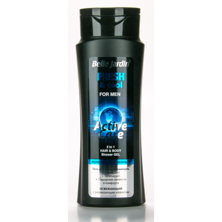 dušo gelis ir šampūnas - du viename vyrams 420 ml "Belle Jardin"