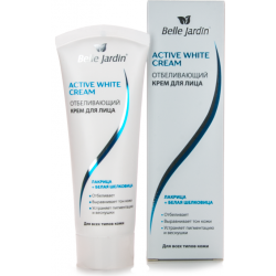 Balinantis veido kremas su saldymedžiu ir baltuoju šilkmedžiu 75 ml "Belle Jardin"