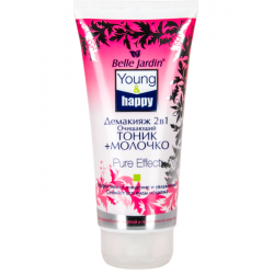 Valomasis tonikas ir pienelis - du viename 200 ml "Belle Jardin"