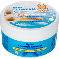 Universalus kremas su ramunėlių ekstraktu ir D-pantenoliu 200 ml "Belle Jardin"