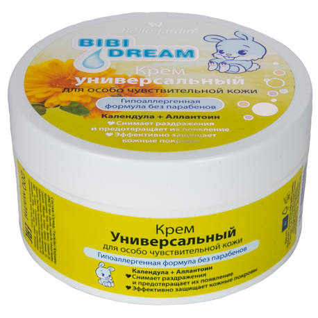 Universalus kremas su medetkų ekstraktu ir alantoinu 200 ml "Belle Jardin"