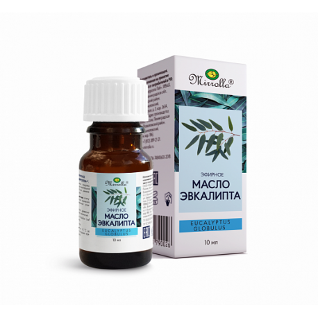 Eukaliptų eterinis aliejus 10 ml "Mirrolla"