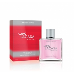 Tualetinis vanduo vyrams "Lacasa Red in Fun" 100 ml "Gordano Parfums"