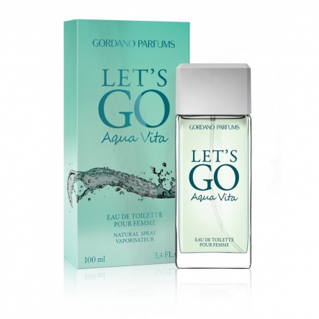 Tualetinis vanduo moterims "Let's Go Aqua Vita" 100 ml "Gordano Parfums"