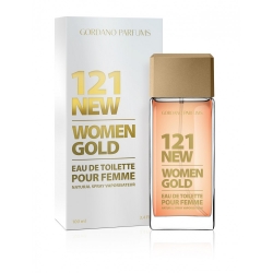 Tualetinis vanduo moterims "121 New Women Gold" 100 ml "Gordano Parfums"