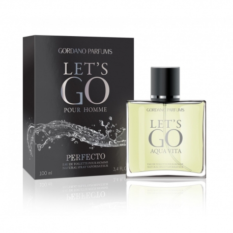 Tualetinis vanduo vyrams "Let's Go Aqua Vita" 100 ml "Gordano Parfums"