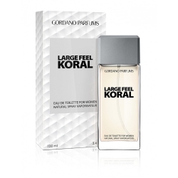 Tualetinis vanduo moterims "Large Feel Koral" 100 ml "Gordano Parfums"