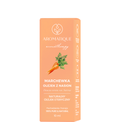 Morkų sėklų eterinis aliejus 10 ml "Aromatique"