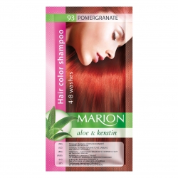 Dažomasis plaukų šampūnas 40 ml "Marion" (Spalva Nr. 93 granato)
