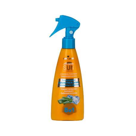 Regeneruojantis balzamas po deginimosi su šaldančiu efektu 180 ml "Belle Jardin"