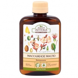 Neutralus masažinis aliejus 200 ml "Zelionaja apteka"